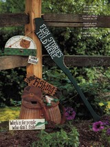 Tole Decorative Painting Pickets &amp; Pastimes Easter Golf Fishin Xmas Book - £10.97 GBP