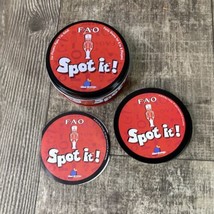 Spot It card game Stock #00419 FAO Ages 7 To Adult - $9.49