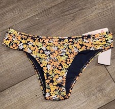 Roxy Juniors&#39; Pt Beach Classics Floral-Print Bikini Bottoms, Size Medium - $20.00