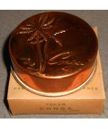 Vintage MINT IN BOX Polvo Conga de Chatel DUSTING POWDER Paris, France - $903.92 MXN