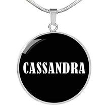 Cassandra v02 - Luxury Necklace Personalized Name Gifts - £32.08 GBP