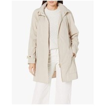 Calvin Klein Womens XL Buff Tan Packable Anorak Coat NWT CS20 - £23.86 GBP