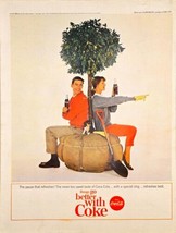 COKE - COCA COLA - Things go better with coke -1964 Vintage Print Ad - $14.02