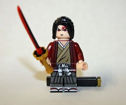 Minifigure Custom Toy Yoriichi Tsugikuni Demon Slayer Cartoon TV Show Anime - £5.58 GBP