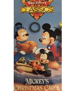Walt Disney Mini Classics-Mickeys Christmas Carol VHS 1994-TESTED-RARE V... - $352.55 MXN
