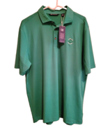 Cutter & Buck  Mens Golf Shirt Santa Ana Golf Club NM Logo Size L Green NWT - $27.67