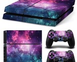 For PS4 1st Gen Console &amp; 2 Controllers Galaxy Graphic Vinyl Skin Decal  - $12.97