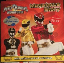 2-in-1 Saban&#39;s Power Rangers Megaforce Action Activities &amp; Story Book Pa... - $1.80