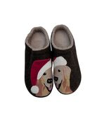 LL BEAN Women&#39;s Daybreak Scuffs Dog Holiday Motif Good Condition  - $37.99 CAD
