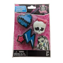 Monster High Puzzle Erasers Heart Skull Lightening Bolt Frankie Stein Crazeraser - £3.86 GBP