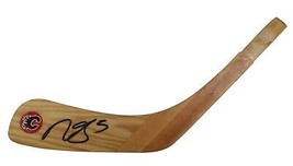 Mark Giordano Calgary Flames Auto Hockey Stick Blade Signed Beckett Proof - £100.49 GBP