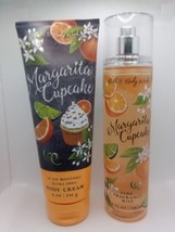 Set of 2 New Bath &amp; Body Works Margarita Cupcake Fragrance Mist and Body Cream  - $36.00