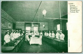 Cooking Department State Manual Training School Pittsburg KS UNP UDB Postcard H1 - £7.16 GBP
