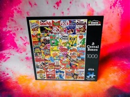 Cereal Boxes General Mills 1,000 Piece Jigsaw Puzzle Boo Berry Lucky Charms - £16.19 GBP