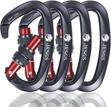 Large Size Carabiner For Climbing, Rappelling, Hunting, And Rescue; Uiaa - €28,82 EUR