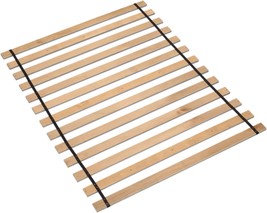 Wooden Bunkie Board Roll Slat With Nylon Cord, Queen, Beige, Signature Design By - £90.95 GBP