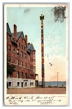 Totem Pole Tacoma Washington WA Detroit Publishing UDB Postcard U23 - £3.07 GBP