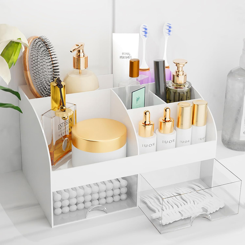 Makeup Organizer with Drawers, Cosmetic Storage for Dresser Vanity and Bathroom  Item image 12
