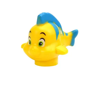 Ktoys Building Flounder Fish The Little Mermaid Disney Minifigure - $7.22