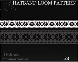 Beaded Hatband 2 Variants Loom Pattern No.23 - Hatband for cowboy Hat - ... - £2.75 GBP