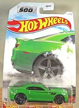 2021 Hot Wheels Factory 500 H.P. 4/10 &#39;12 CAMARO ZL1 CONCEPT Green w/Black Pr5Sp - £7.33 GBP