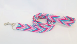 Pink Handmade Wayuu Pet Leash Standard Length - $33.25