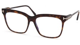 NEW TOM FORD TF5768-B 052 Havana Eyeglasses Frame 54-15-140mm B44mm Italy - £134.07 GBP