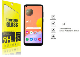 2 Pack Tempered Glass Screen Protector For Samsung Galaxy A11 A115M S115DL - £7.84 GBP