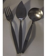 Oneida Community USA Stainless FROSTFIRE Serving Fork Pie Server Ladle V... - $35.00 CAD