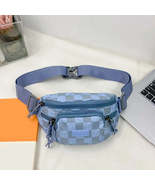 Checkered Adjustable Strap Nylon Crossbody Bag - €19,09 EUR