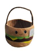 Easter Basket Plush Burger 7 Inches Tall/ 9 Inches Diameter - $123.93 CAD