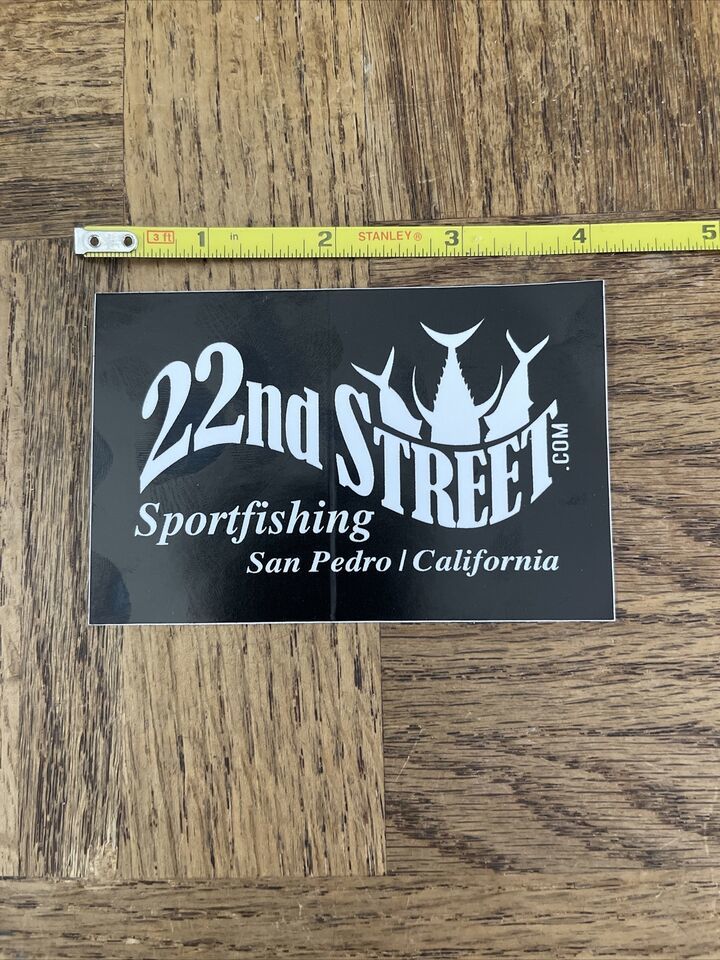 22nd Street Sportfishing Sticker - $18.69