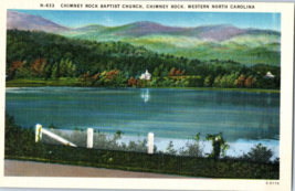 Chimney Rock Baptist Church Chimney Rock Western North Carolina Postcard - £5.37 GBP