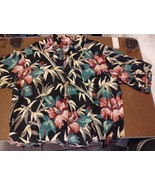 Reyn Spooner Vintage Hibiscus Floral Large Button up Shirt 100% Spun Ray... - £35.22 GBP