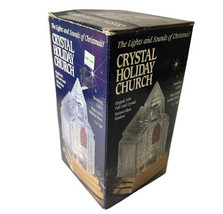 St. George Crystal Holiday Church The Lights and Sounds of Christmas - £7.05 GBP