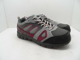 Aggressor Women&#39;s 1500 Steel Toe Steel Plate Safety Athletic Shoe Gray P... - $39.18