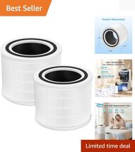 Core 200S-P Replacement Filter 2-Pack - Compatible with LEVOIT Air Purifier - $53.41