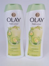 Olay Fresh Outlast Body Wash - Rejuvenating Honeydew &amp; Moringa Blossom 700 ml X2 - £30.07 GBP