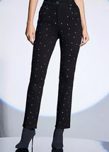 STAR by Julien Macdonald Black Studded Jeans UK 12 (fm53-12) - $68.89