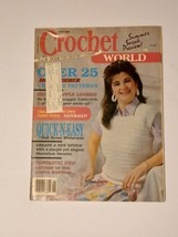 Crochet World Magazine June 1988 Quick &amp; Easy Doll House Miniatures - £5.74 GBP