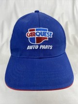 Car Quest Auto Parts Hat Blue Stitched Logo Adjustable-Back Baseball Cap - $14.11