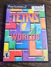 Tetris Worlds PS2 PlayStation 2 - Complete CIB Strategy Video Game - $12.89