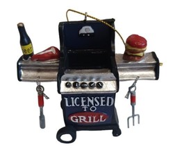 Midwest-CBK – Licensed to Grill BBQ Barbecue Barbeque Ornament - £7.05 GBP