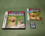 Paws and Claws Dogs and Cats Best Friends Nintendo DS Complete in Box - $5.89