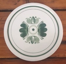 Vtg Arabia Finland Green Laurel Hand Paint Ceramic Pottery Hanging Trive... - £39.08 GBP