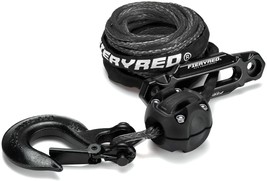Synthetic Winch Rope Cable Kit 3/16inch 50FT 8500lbs Winch Line - £60.64 GBP