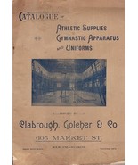 VTG Catalog Athletic Supplies Clabrough Goleher &amp; Co. SF CA 1891 approx - $2,841.86 MXN