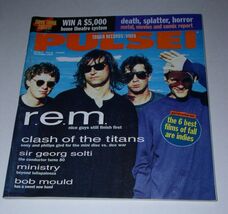 R.E.M. Pulse! Magazine Vintage 1992 Ministry Clash Of The Titans Bob Mould* - $19.99