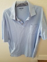 Izod Men&#39;s Baby Blue Polo Shirt, Size XXL - $20.00