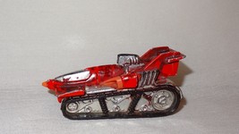 Hot Wheels Anteater Custom Tank 1992 Red Silver Tank Car - £11.85 GBP